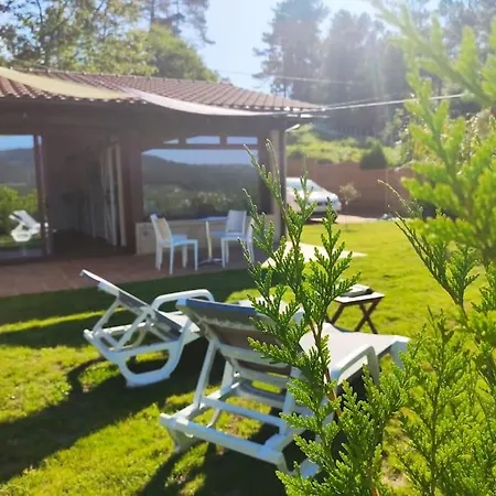 Ferienhaus Relax Natural En Vigo Rural Moss Con Jacuzzi Y Vistas