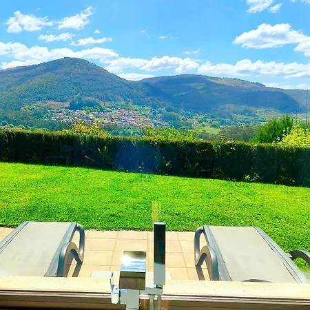 Ferienhaus Relax Natural En Vigo Rural Moss Con Jacuzzi Y Vistas *