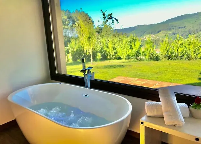 Relax Natural En Vigo Rural Moss Con Jacuzzi Y Vistas * Pontevedra