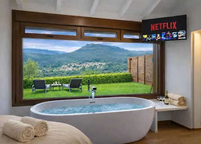 Holiday home Relax Natural En Vigo Rural Moss Con Jacuzzi Y Vistas